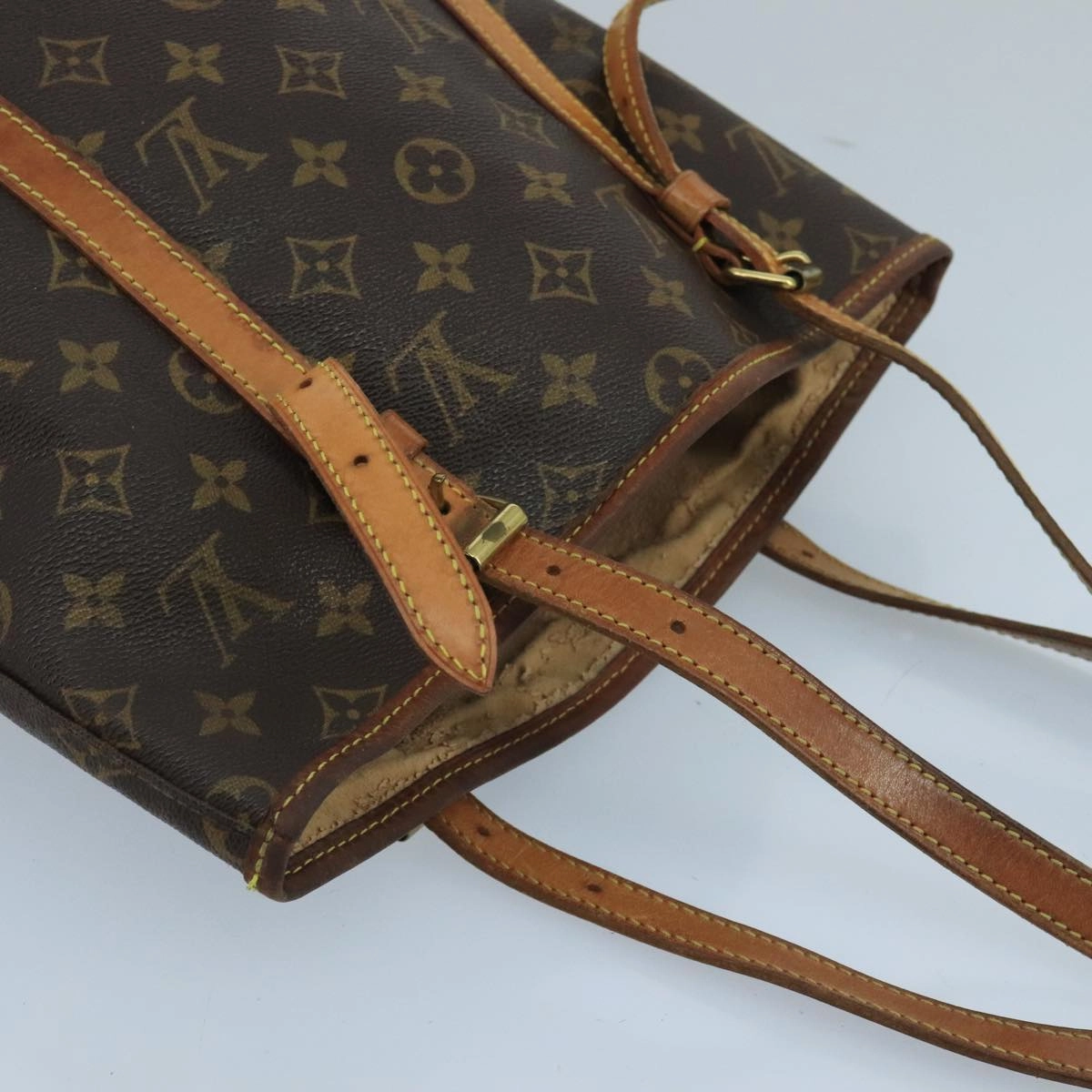 LOUIS VUITTON Monogram Bucket GM Shoulder Bag M42236 LV th5501