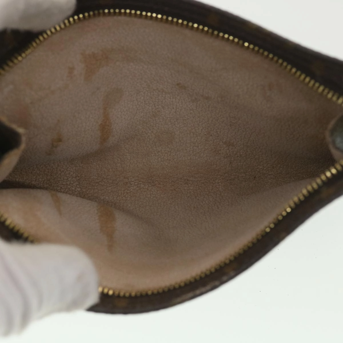 LOUIS VUITTON Monogram Bucket PM Shoulder Bag M42238 LV hk646