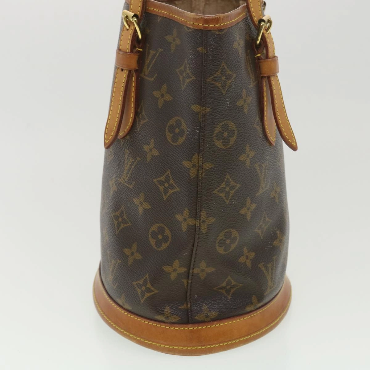 LOUIS VUITTON Monogram Bucket PM Shoulder Bag M42238 LV hk646