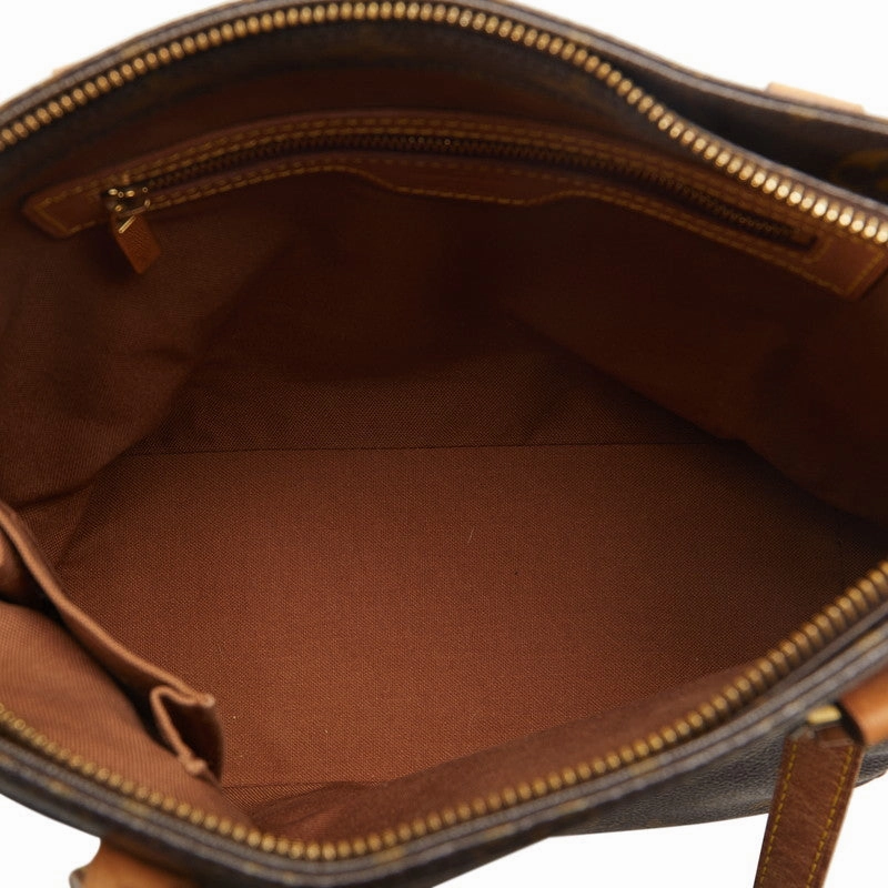 Louis Vuitton Monogram Cabaret Shoulder Bag M51148 Brown PVC Leather  Louis Vuitton