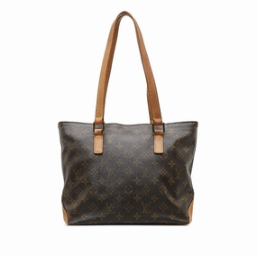 Louis Vuitton Monogram Cabaret Shoulder Bag M51148 Brown PVC Leather  Louis Vuitton