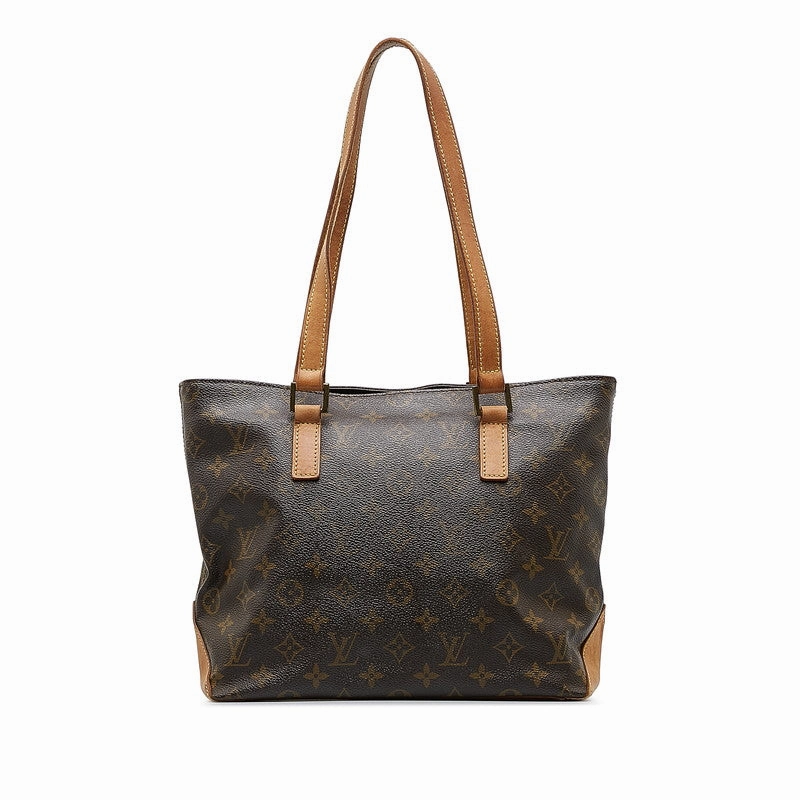Louis Vuitton Monogram Cabaret Shoulder Bag M51148 Brown PVC Leather  Louis Vuitton