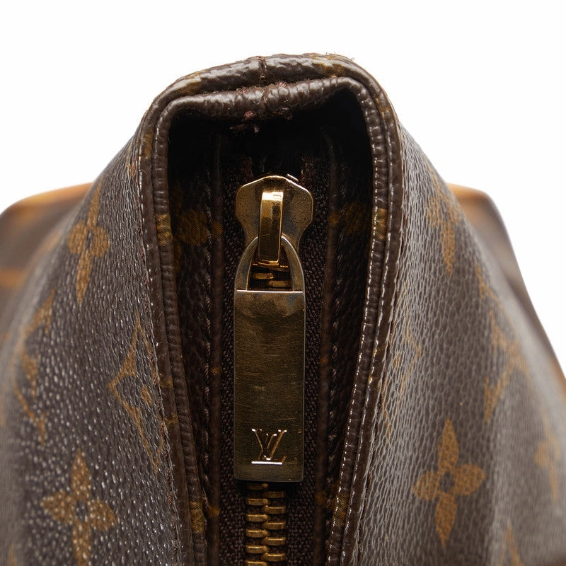 Louis Vuitton Monogram Cabaret Shoulder Bag M51148 Brown PVC Leather  Louis Vuitton