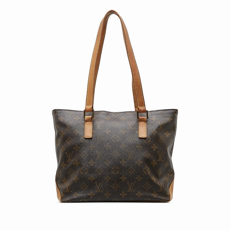 Louis Vuitton Monogram Cabaret Shoulder Bag M51148 Brown PVC Leather  Louis Vuitton