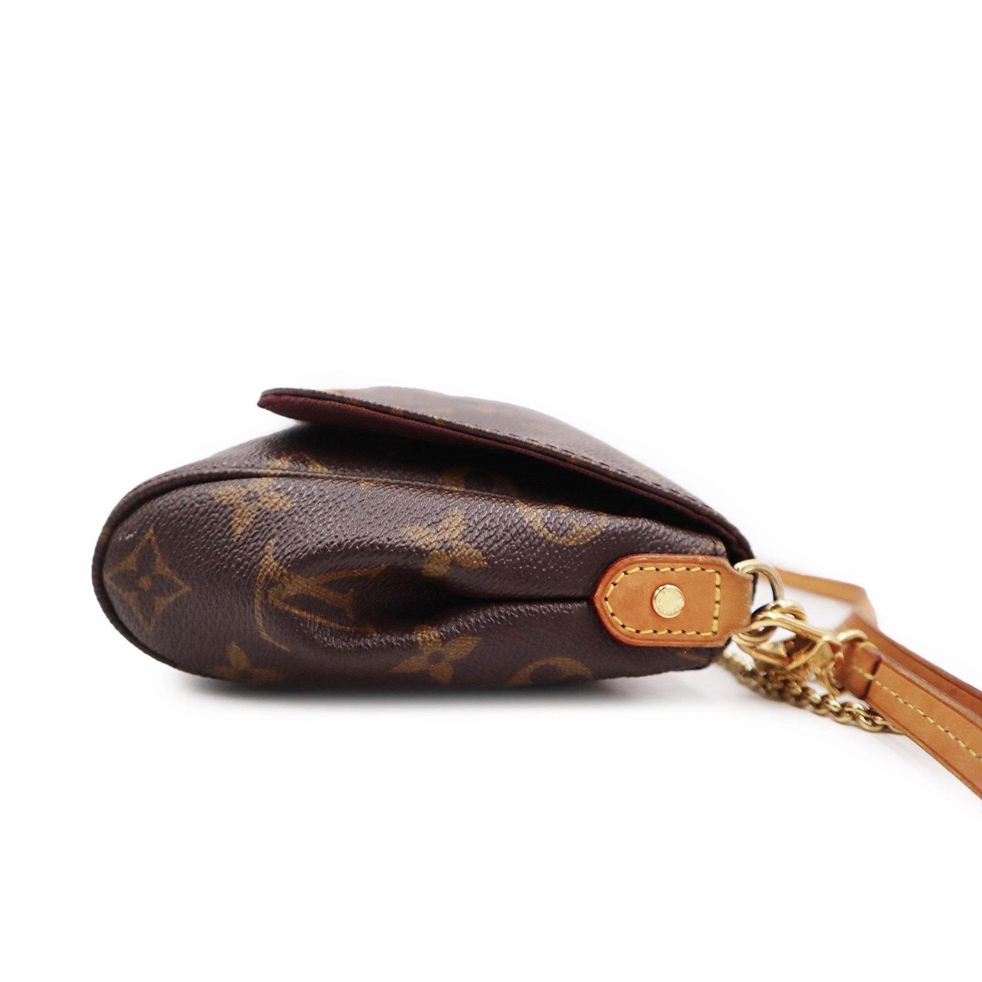 Louis Vuitton Monogram Canvas Favorite MM Shoulder Bag SA1124