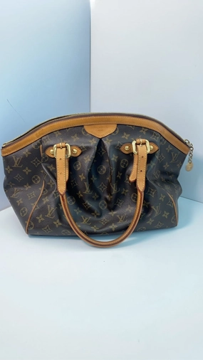 Louis Vuitton Monogram Canvas Tivoli GM Shoulder Bag Brown