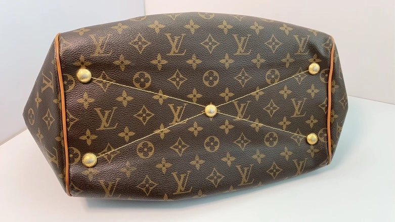Louis Vuitton Monogram Canvas Tivoli GM Shoulder Bag Brown