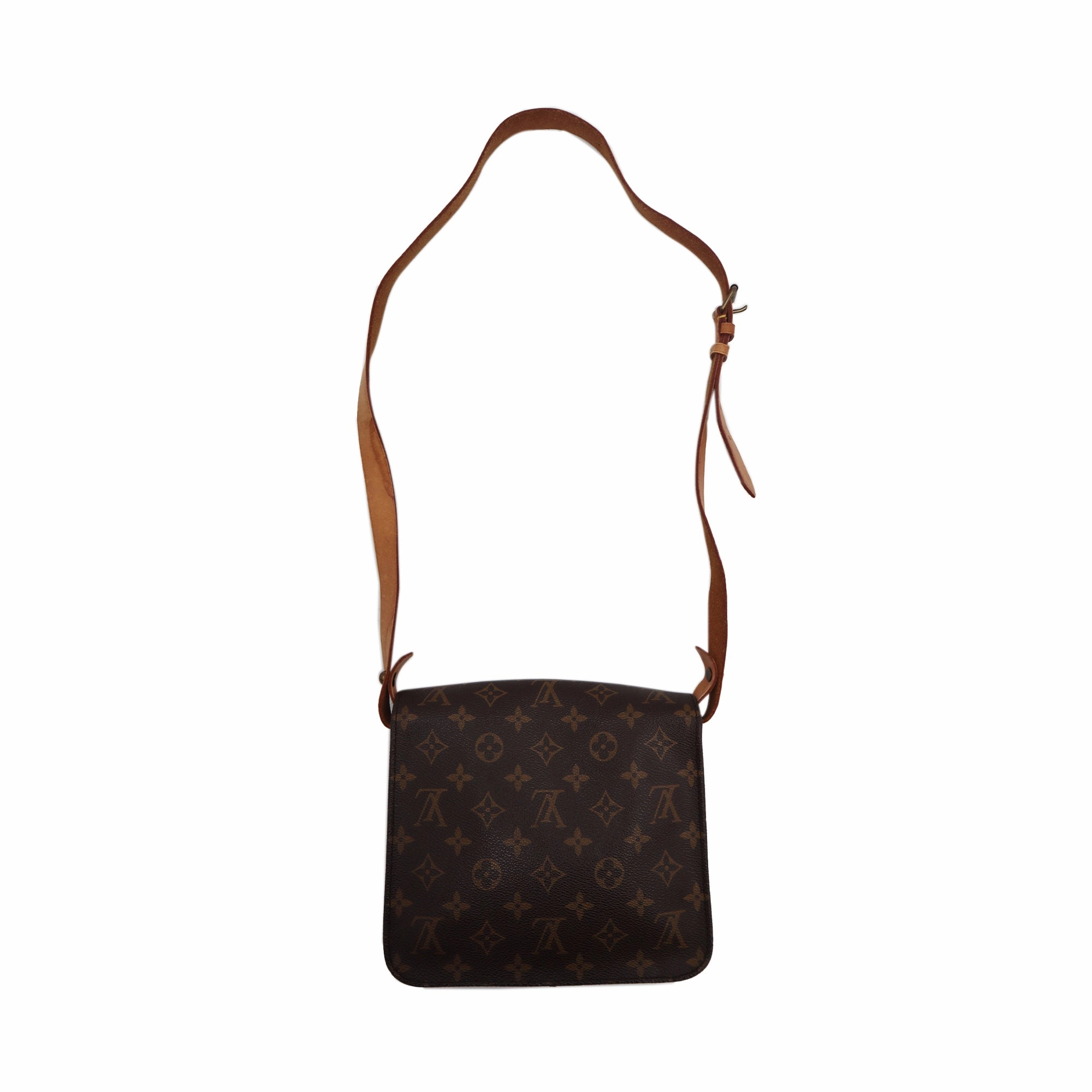 Louis Vuitton Monogram Cartouchiere GM Crossbody Bag