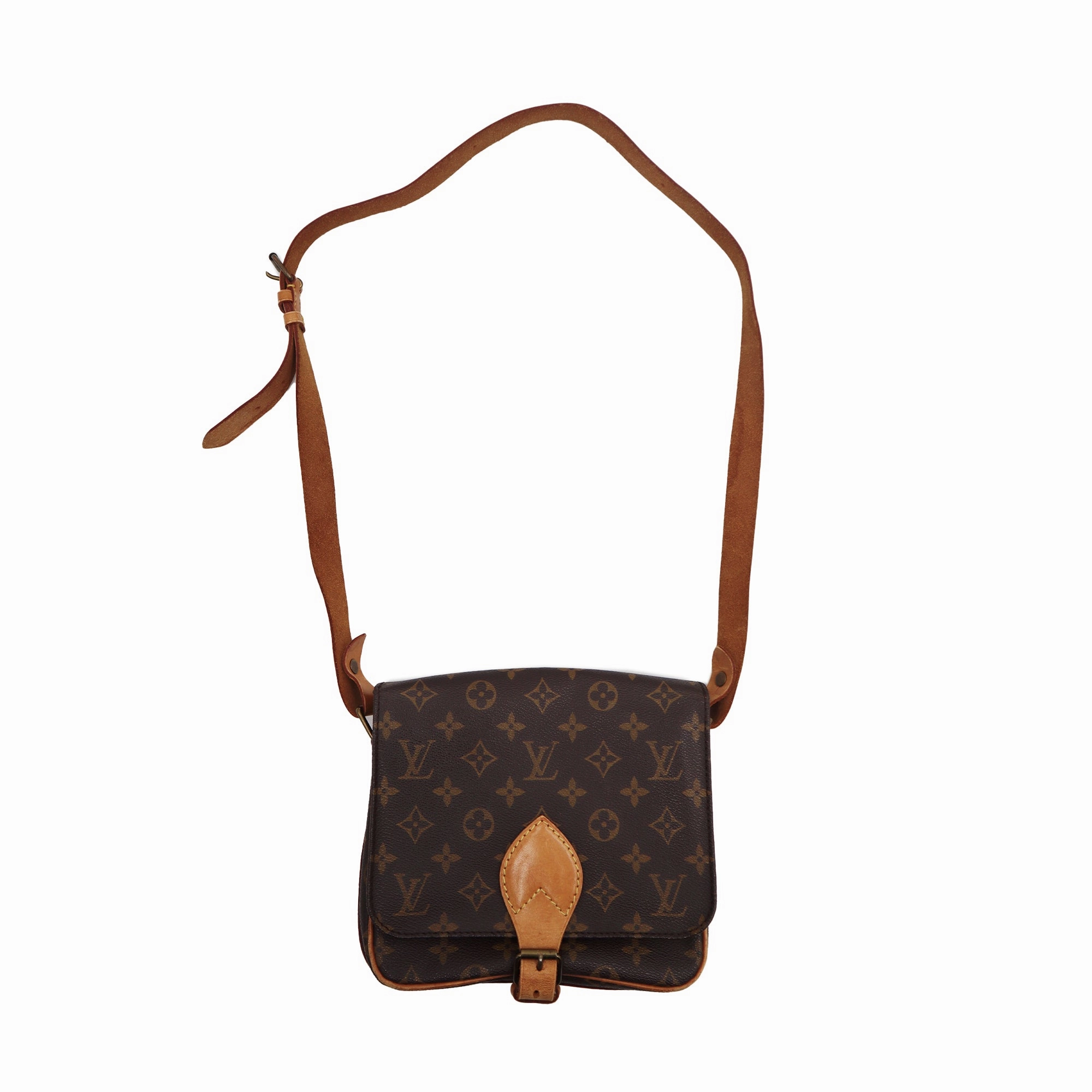 Louis Vuitton Monogram Cartouchiere GM Crossbody Bag