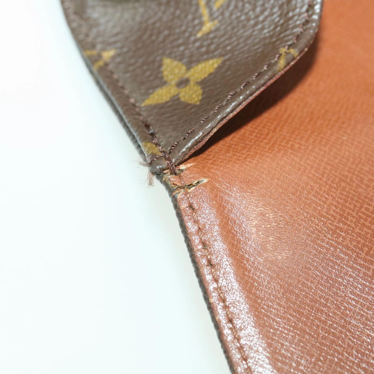 LOUIS VUITTON Monogram Cartouchiere MM Shoulder Bag M51253 LV rd4529