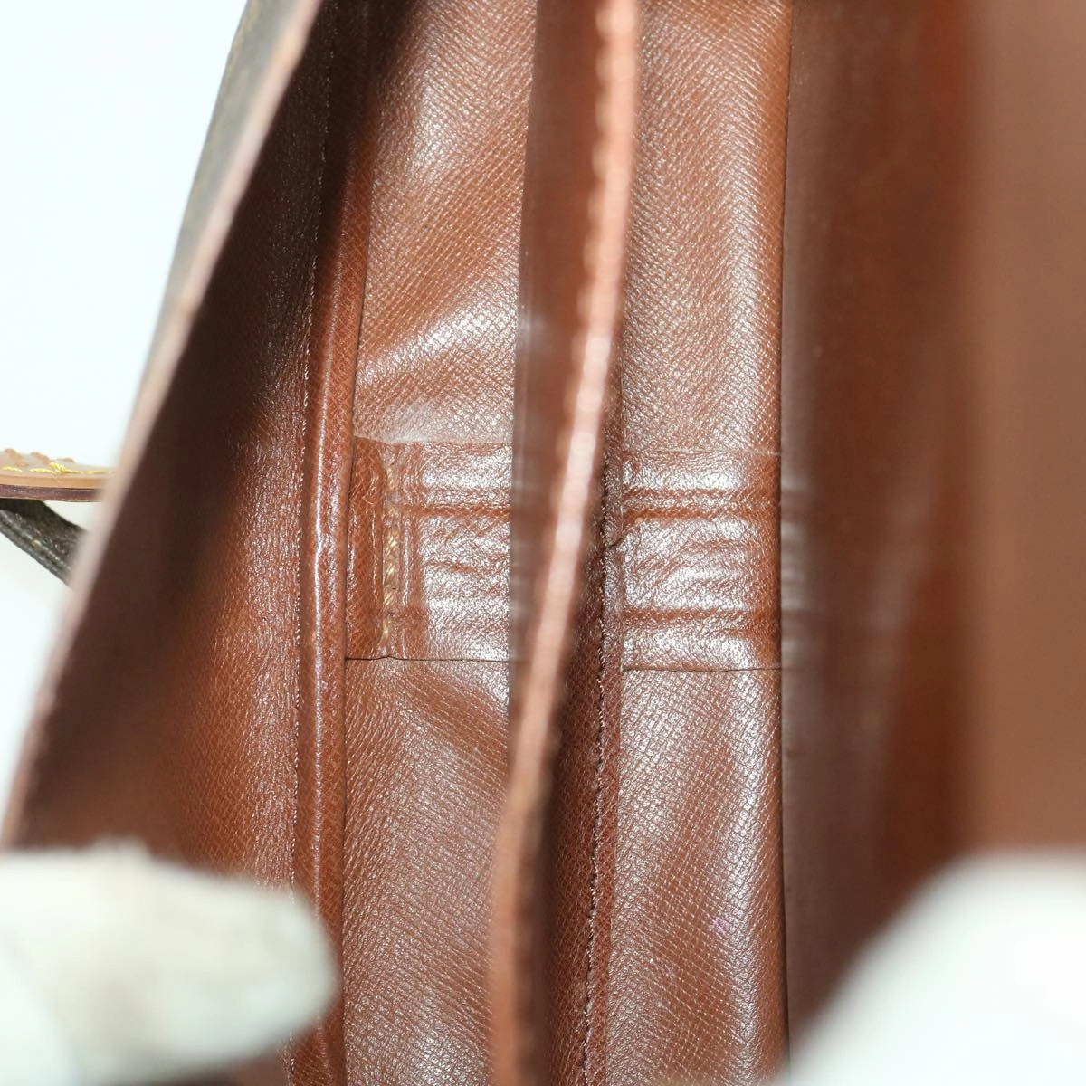 LOUIS VUITTON Monogram Cartouchiere MM Shoulder Bag M51253 LV rd4529