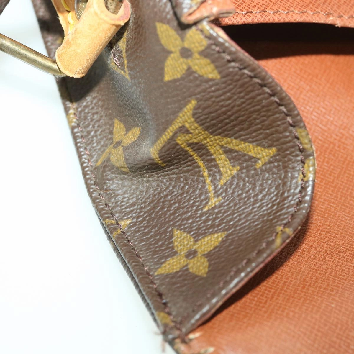 LOUIS VUITTON Monogram Cartouchiere MM Shoulder Bag M51253 LV rd4529