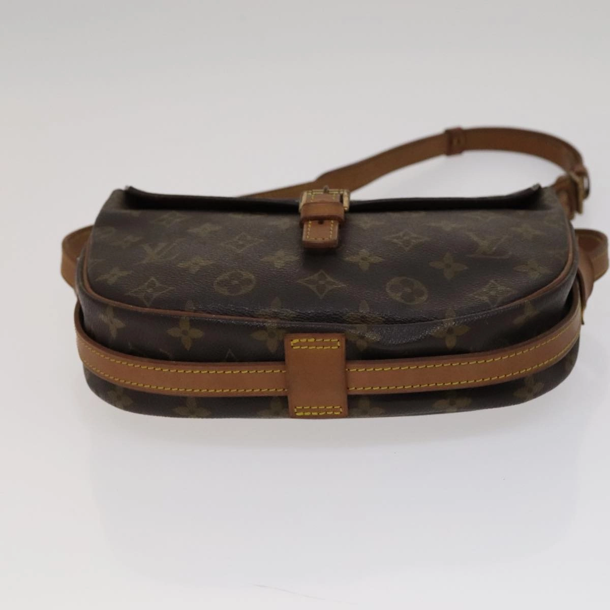 LOUIS VUITTON Monogram Jeune Fille MM Shoulder Bag M51226 LV 105523