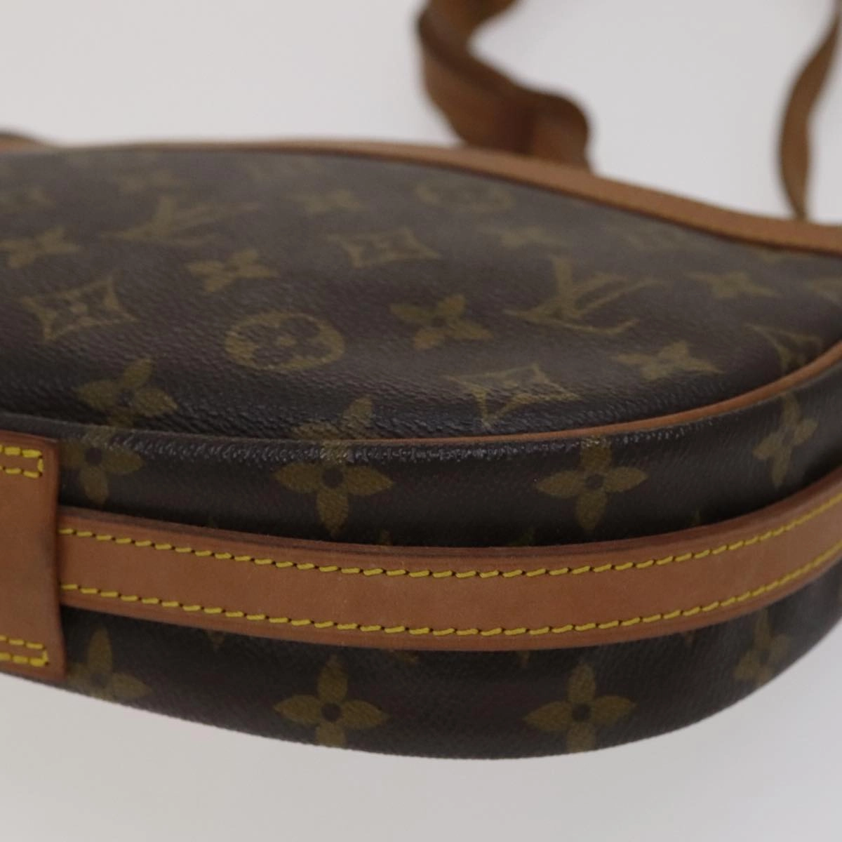 LOUIS VUITTON Monogram Jeune Fille MM Shoulder Bag M51226 LV 105523