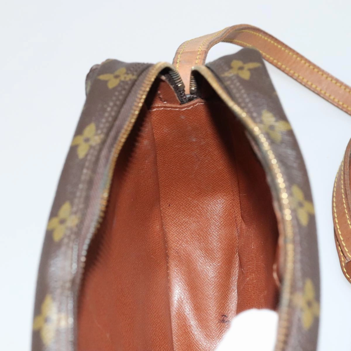 LOUIS VUITTON Monogram Jeune Fille MM Shoulder Bag M51226 LV 105523