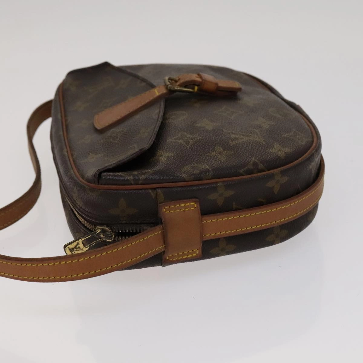 LOUIS VUITTON Monogram Jeune Fille MM Shoulder Bag M51226 LV 105523