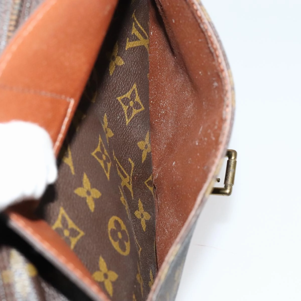 LOUIS VUITTON Monogram Jeune Fille MM Shoulder Bag M51226 LV 105523