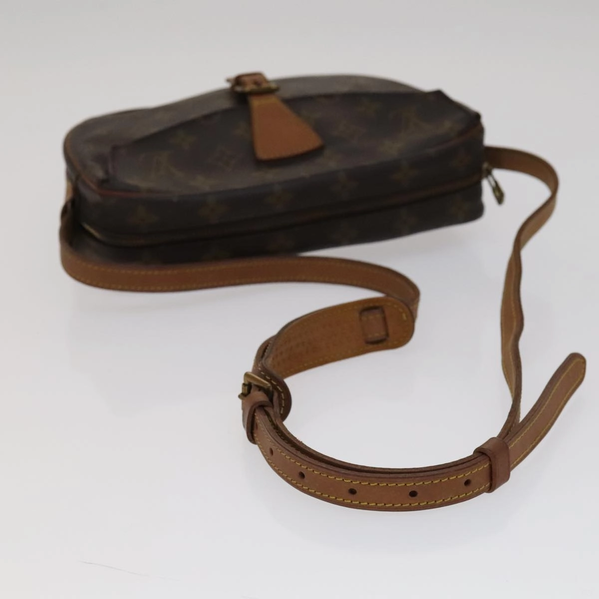 LOUIS VUITTON Monogram Jeune Fille MM Shoulder Bag M51226 LV 105523