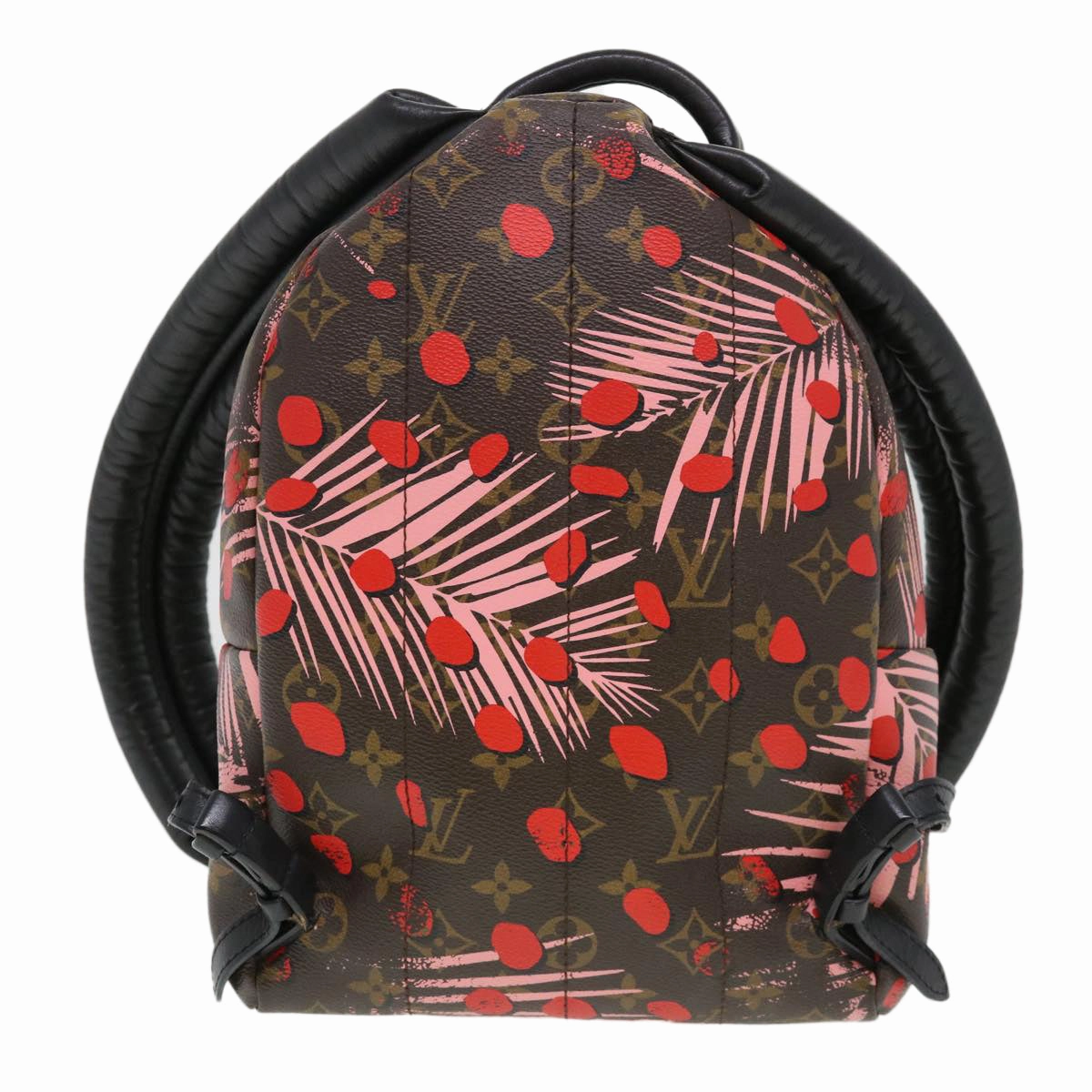 LOUIS VUITTON Monogram jungle dot Palm Springs PM Backpack Red M41981 LV 38536