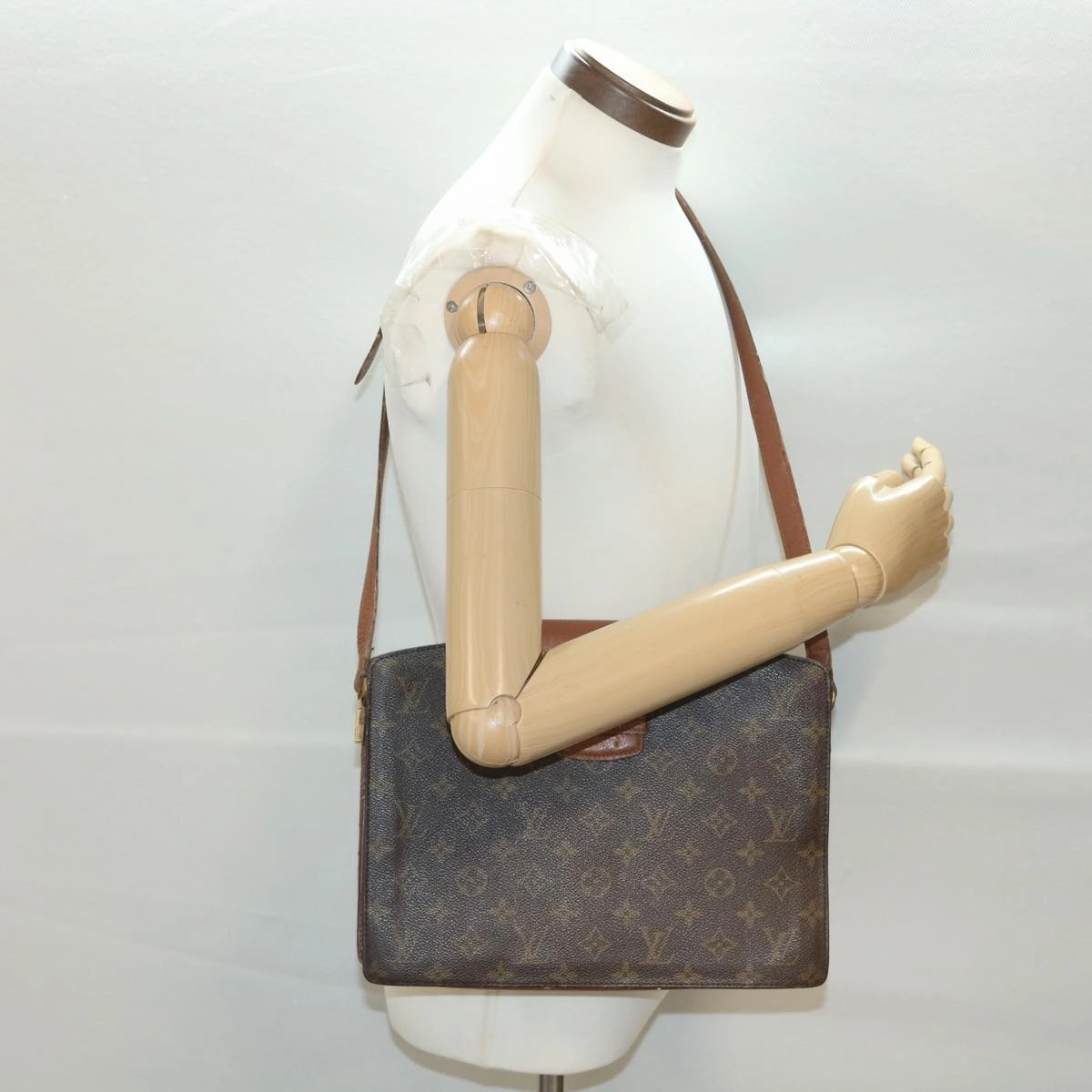LOUIS VUITTON Monogram Kurcell Shoulder Bag M51375 LV bs4632