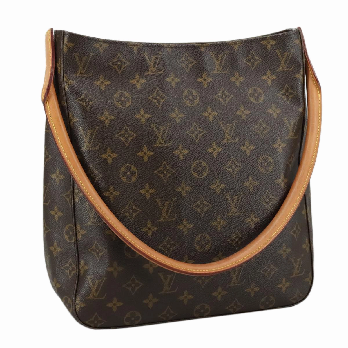 LOUIS VUITTON Monogram Looping GM Shoulder Bag M51145 LV 104300