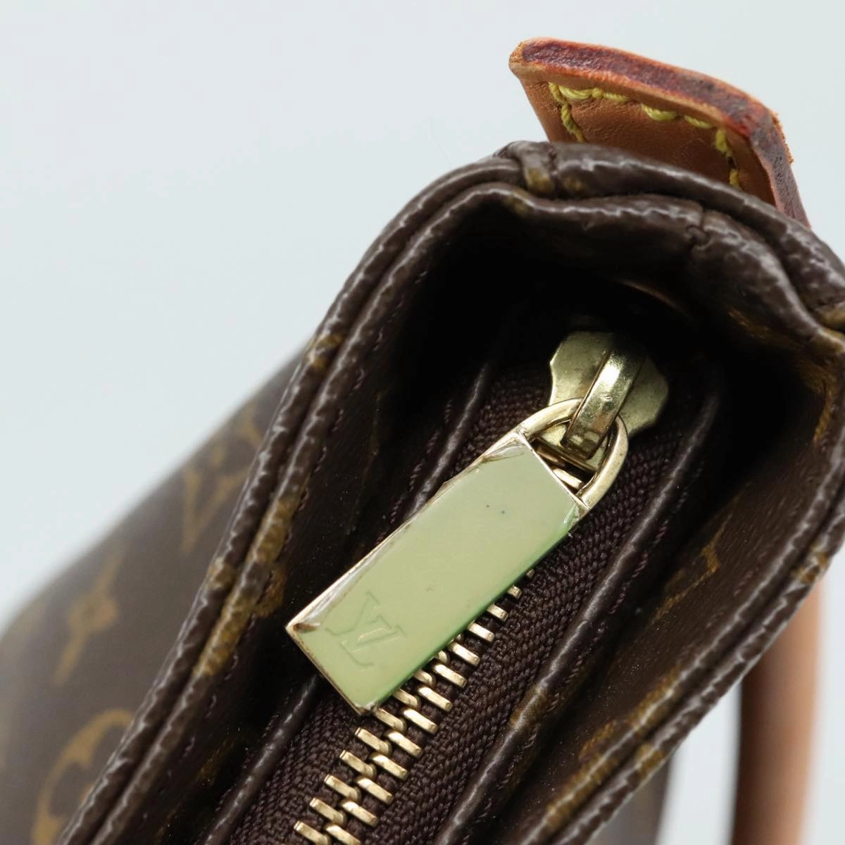 LOUIS VUITTON Monogram Looping GM Shoulder Bag M51145 LV 104300
