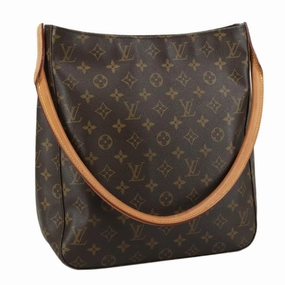 LOUIS VUITTON Monogram Looping GM Shoulder Bag M51145 LV 104300