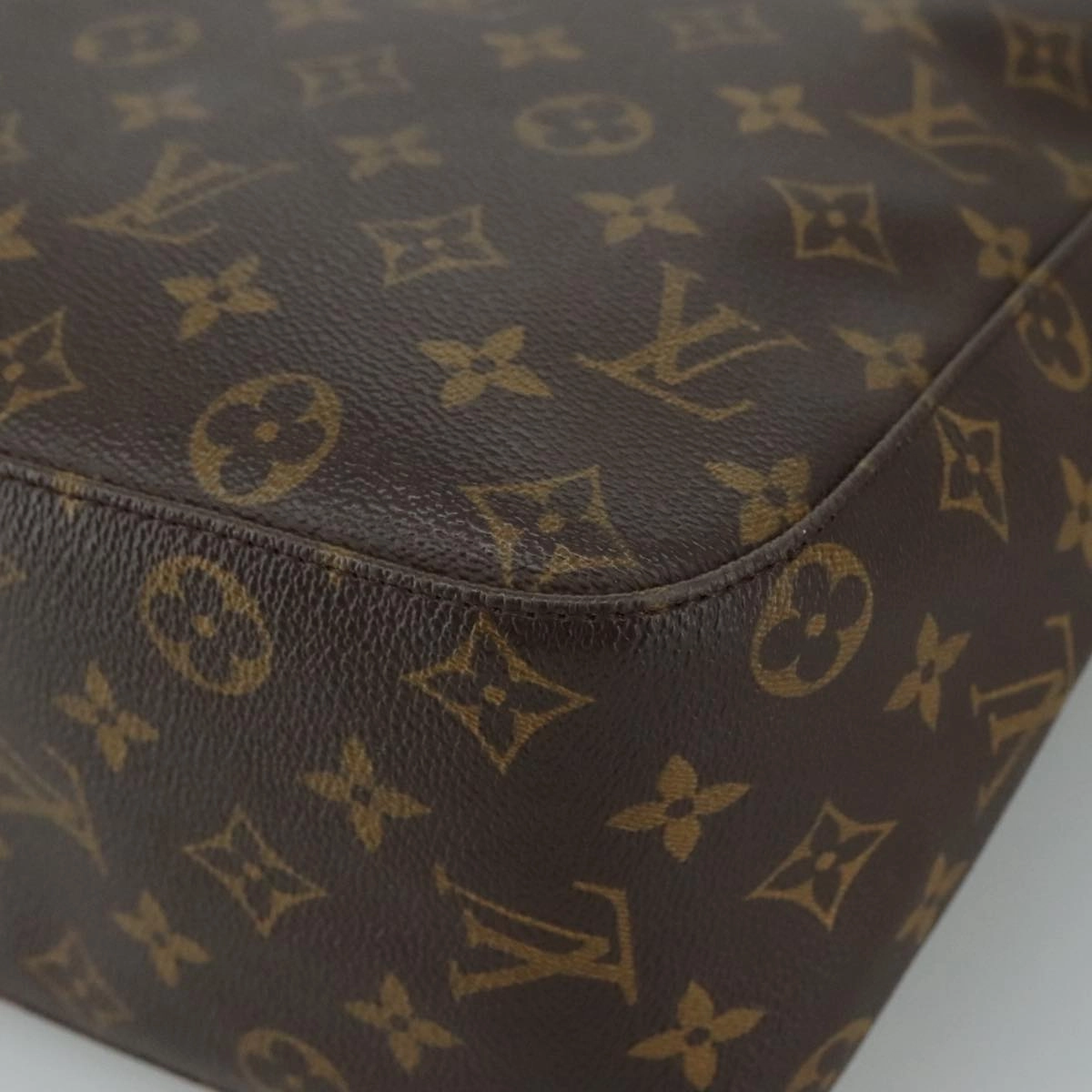 LOUIS VUITTON Monogram Looping GM Shoulder Bag M51145 LV 104300