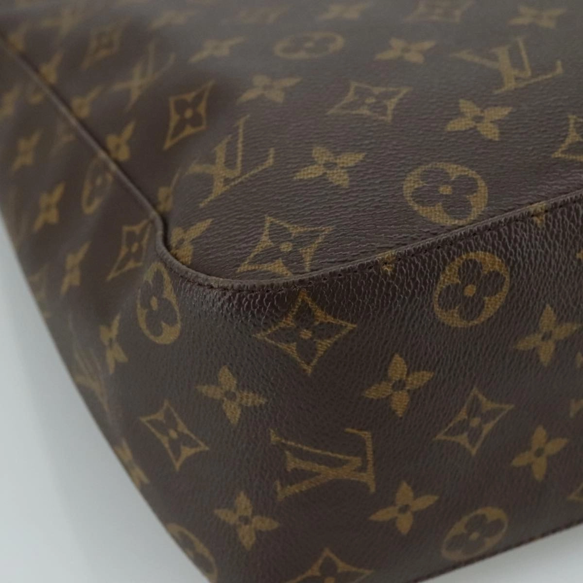 LOUIS VUITTON Monogram Looping GM Shoulder Bag M51145 LV 104300
