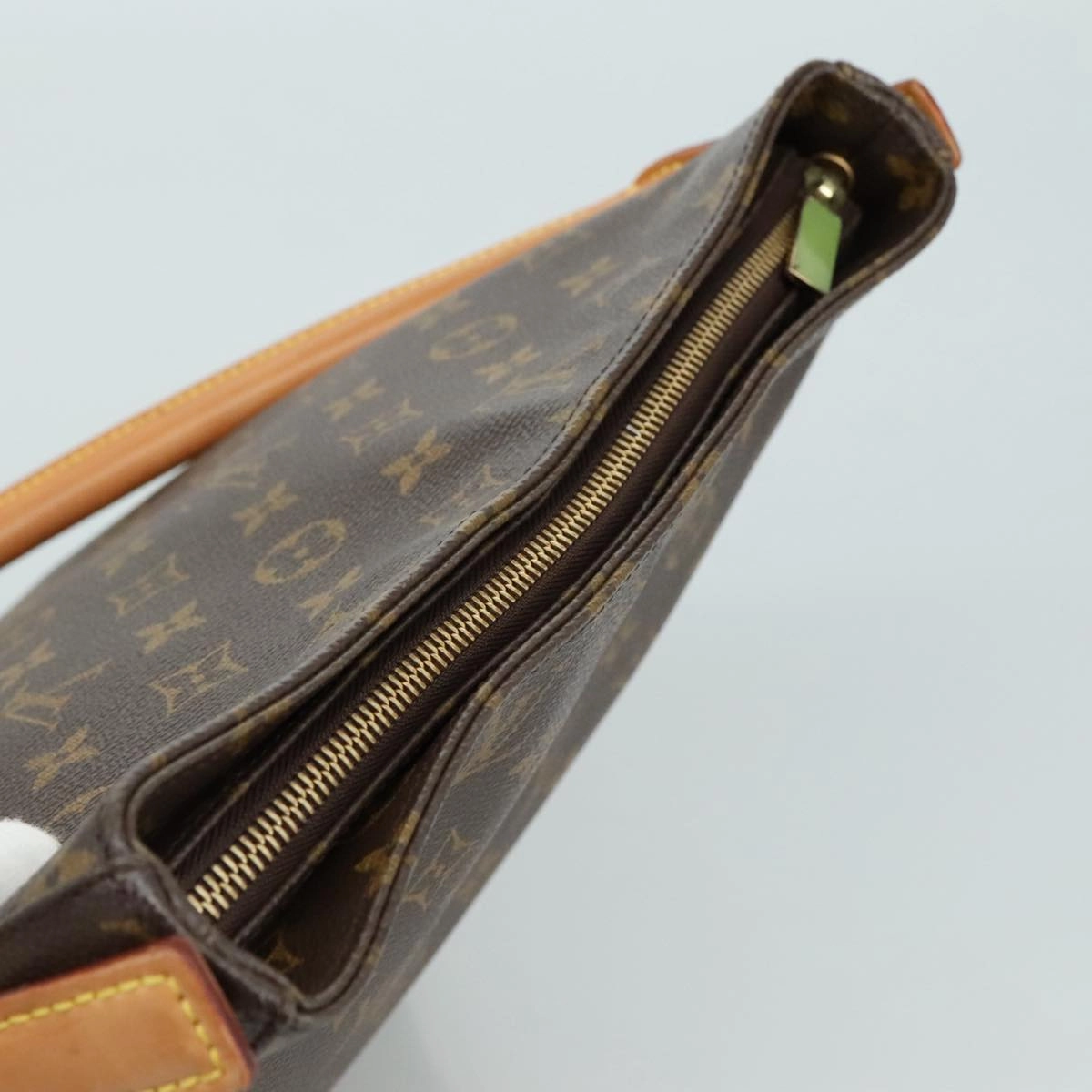 LOUIS VUITTON Monogram Looping GM Shoulder Bag M51145 LV 104300