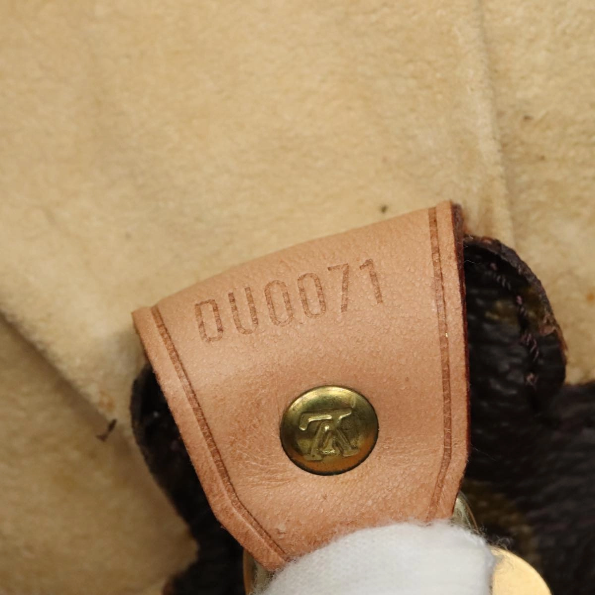 LOUIS VUITTON Monogram Looping GM Shoulder Bag M51145 LV 104300