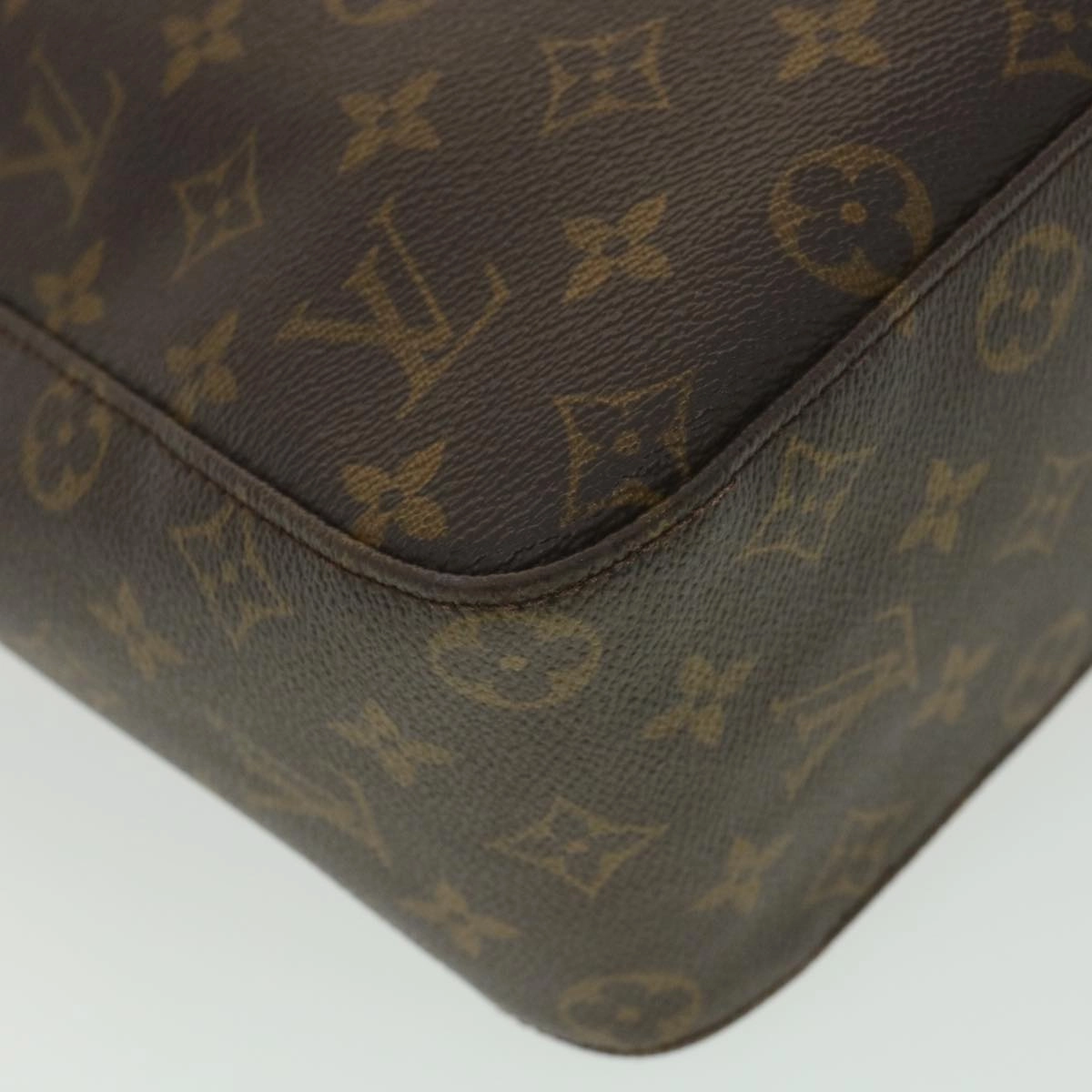 LOUIS VUITTON Monogram Looping GM Shoulder Bag M51145 LV 38734