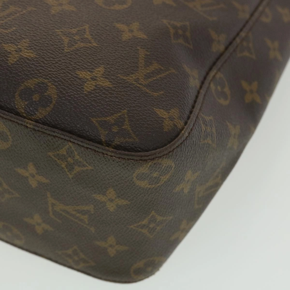 LOUIS VUITTON Monogram Looping GM Shoulder Bag M51145 LV 38734