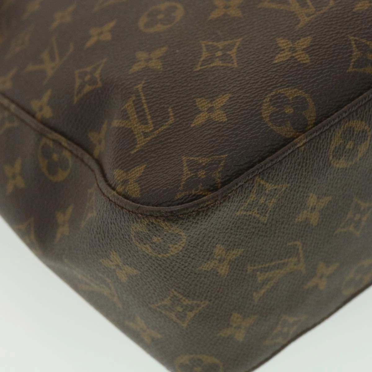 LOUIS VUITTON Monogram Looping GM Shoulder Bag M51145 LV 38734