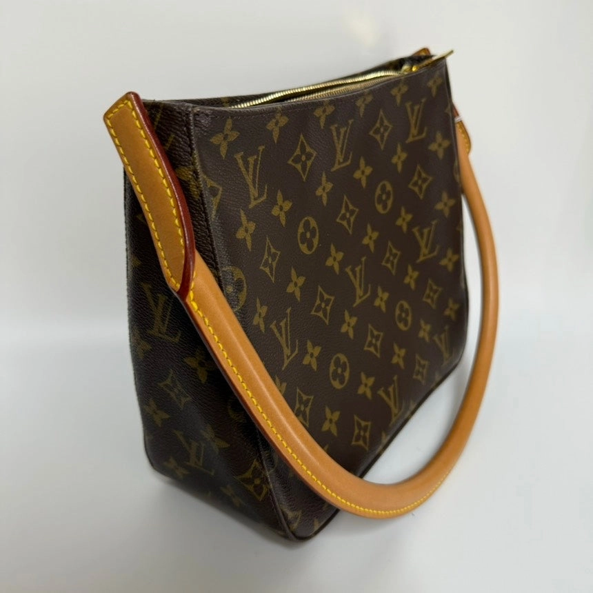Louis Vuitton Monogram Looping MM Brown Shoulder Bag