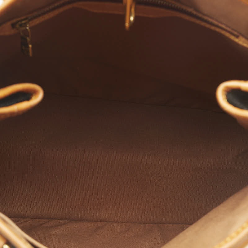 Louis Vuitton Monogram M51153 Shoulder Bag Leather Brown