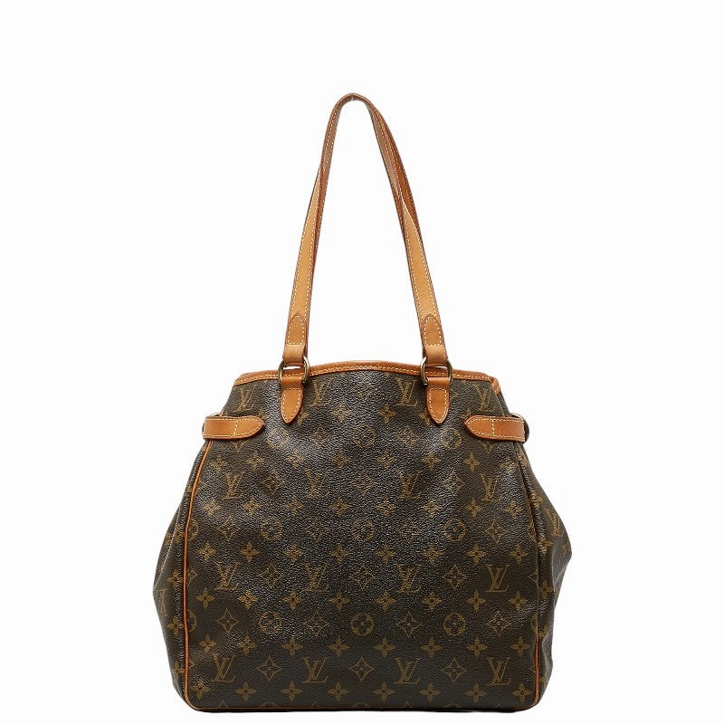 Louis Vuitton Monogram M51153 Shoulder Bag Leather Brown