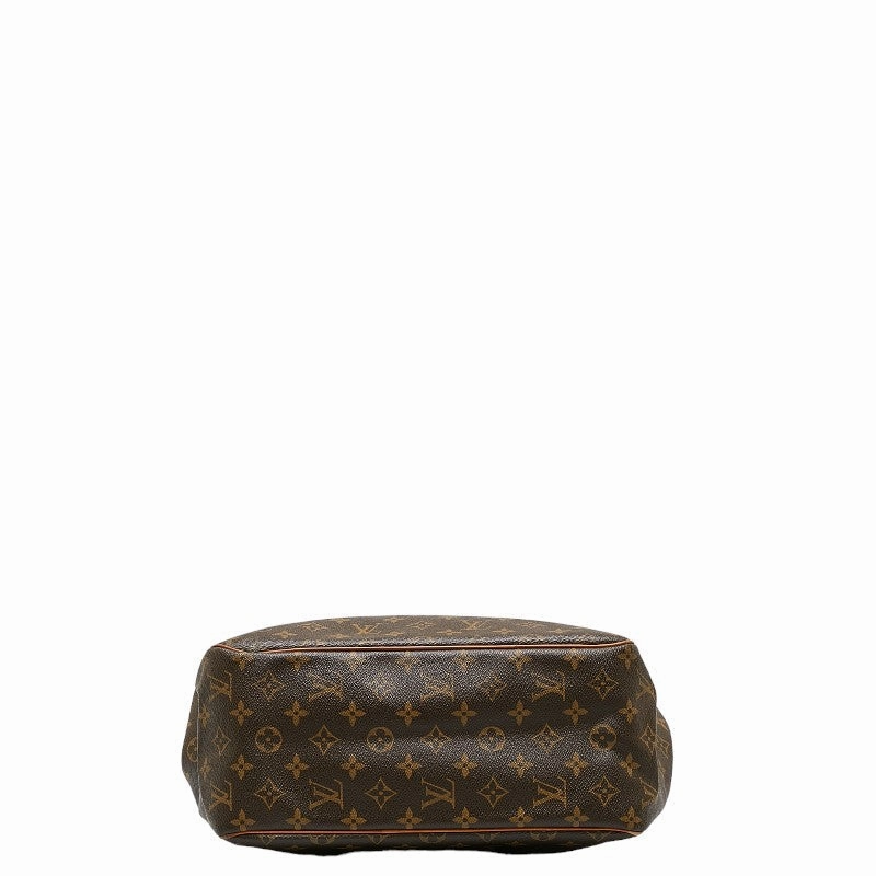 Louis Vuitton Monogram M51153 Shoulder Bag Leather Brown