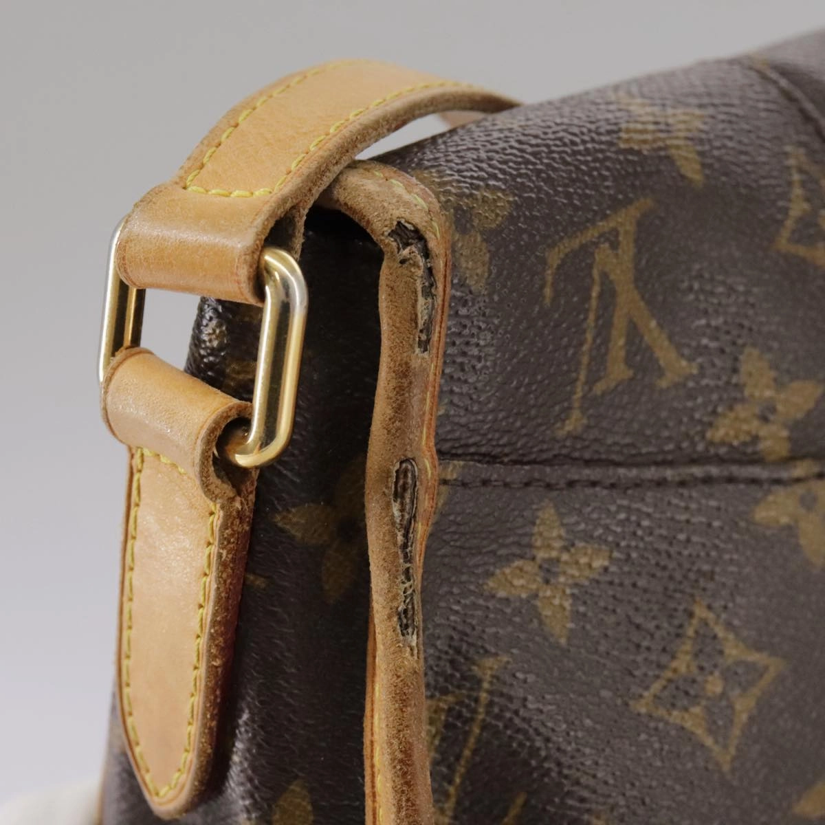 LOUIS VUITTON Monogram Menilmontant PM Shoulder Bag M40474 LV hk1935