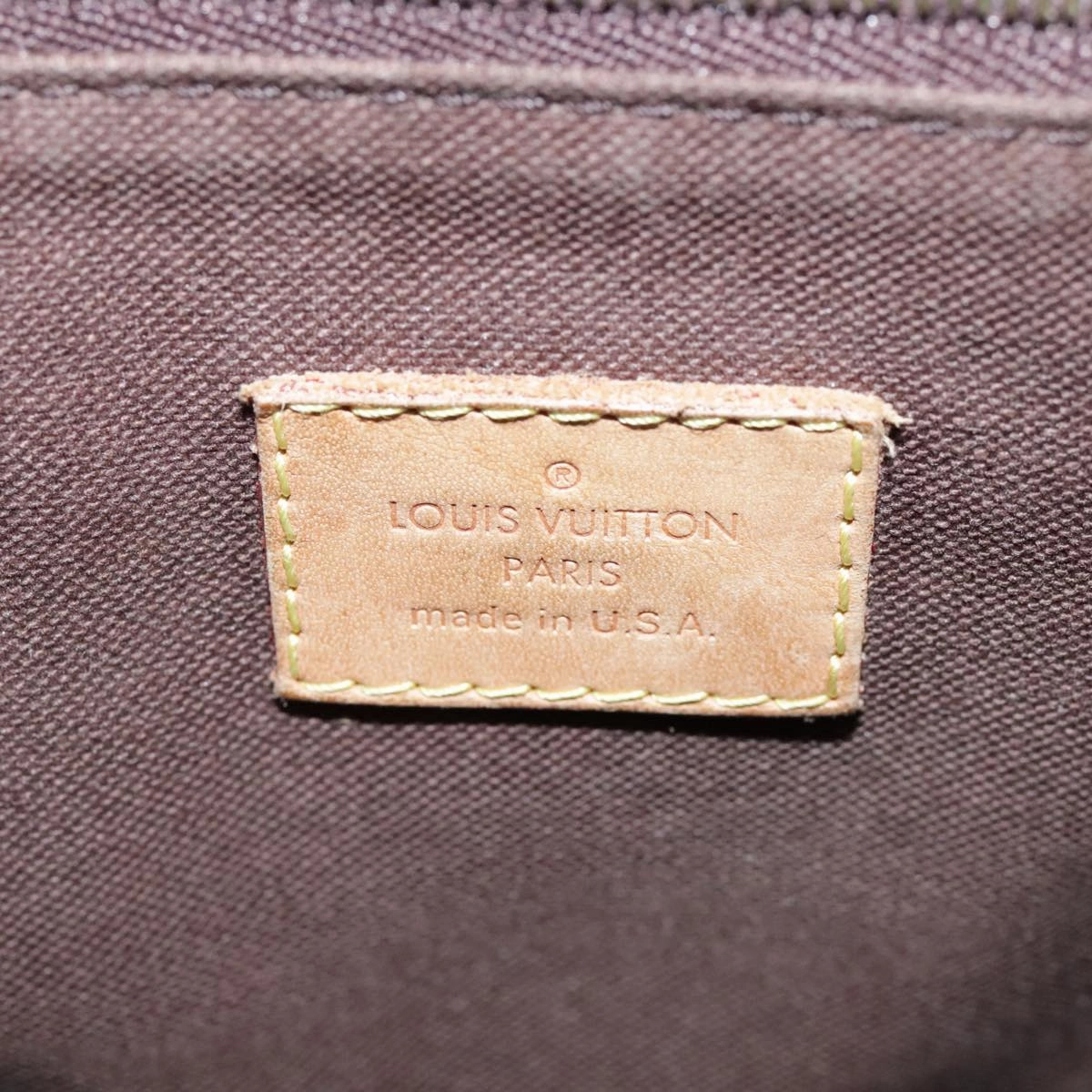 LOUIS VUITTON Monogram Menilmontant PM Shoulder Bag M40474 LV hk1935