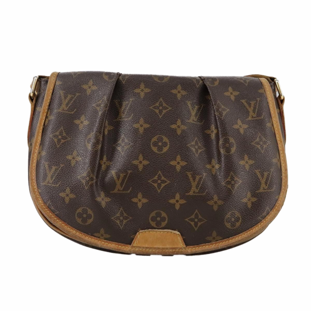 LOUIS VUITTON Monogram Menilmontant PM Shoulder Bag M40474 LV hk1935