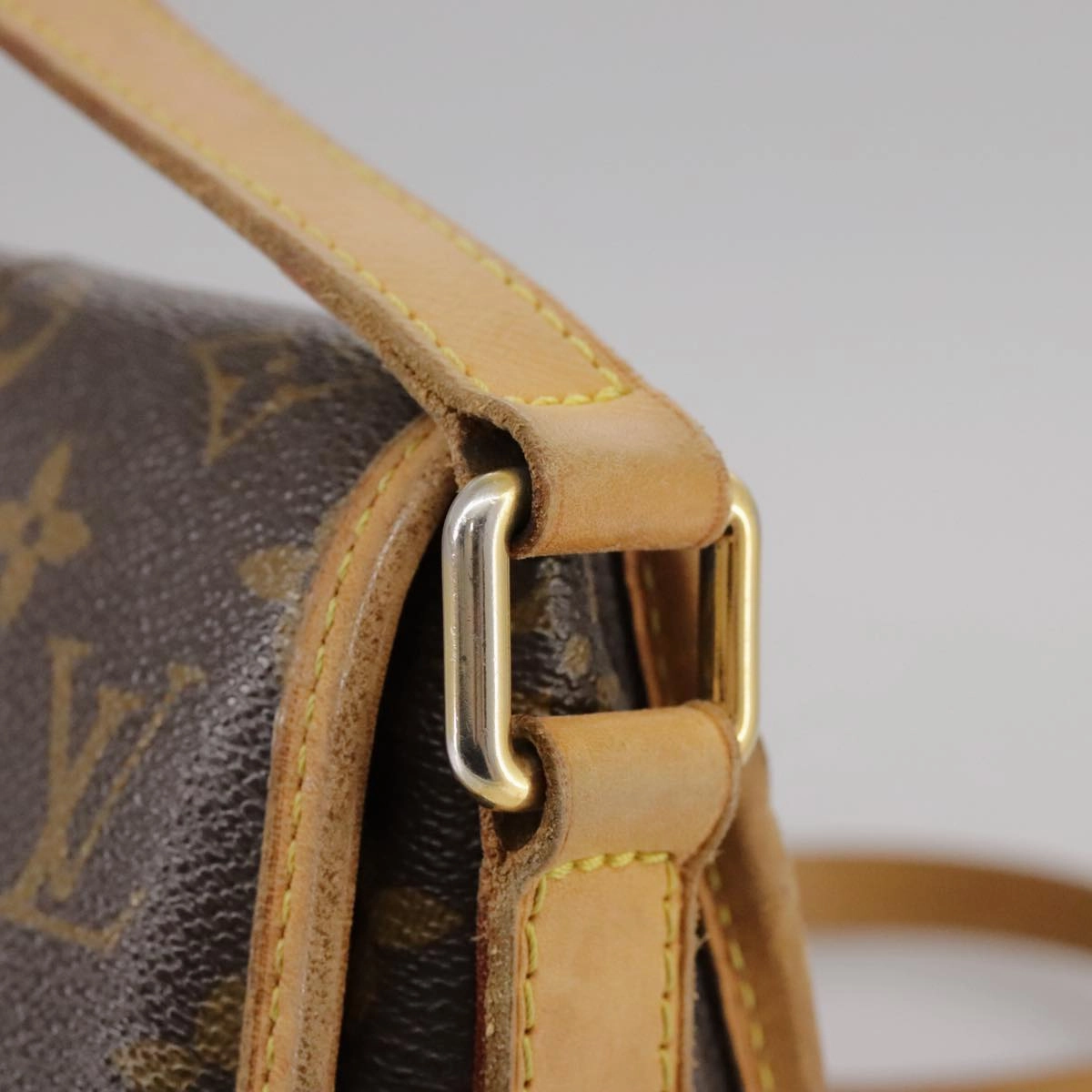 LOUIS VUITTON Monogram Menilmontant PM Shoulder Bag M40474 LV hk1935