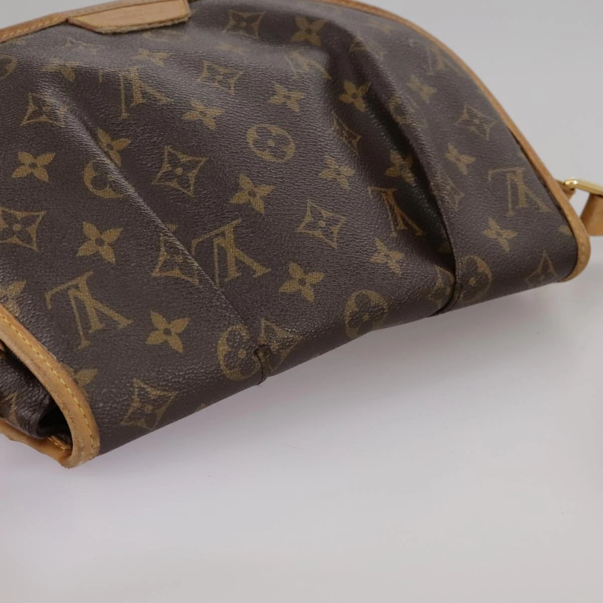 LOUIS VUITTON Monogram Menilmontant PM Shoulder Bag M40474 LV hk1935