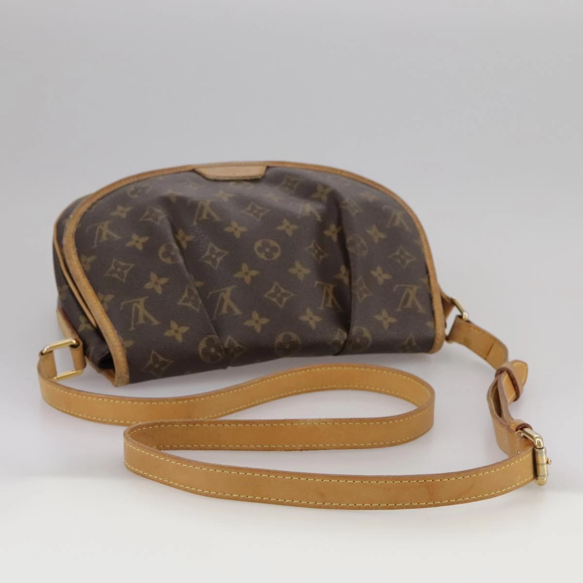 LOUIS VUITTON Monogram Menilmontant PM Shoulder Bag M40474 LV hk1935