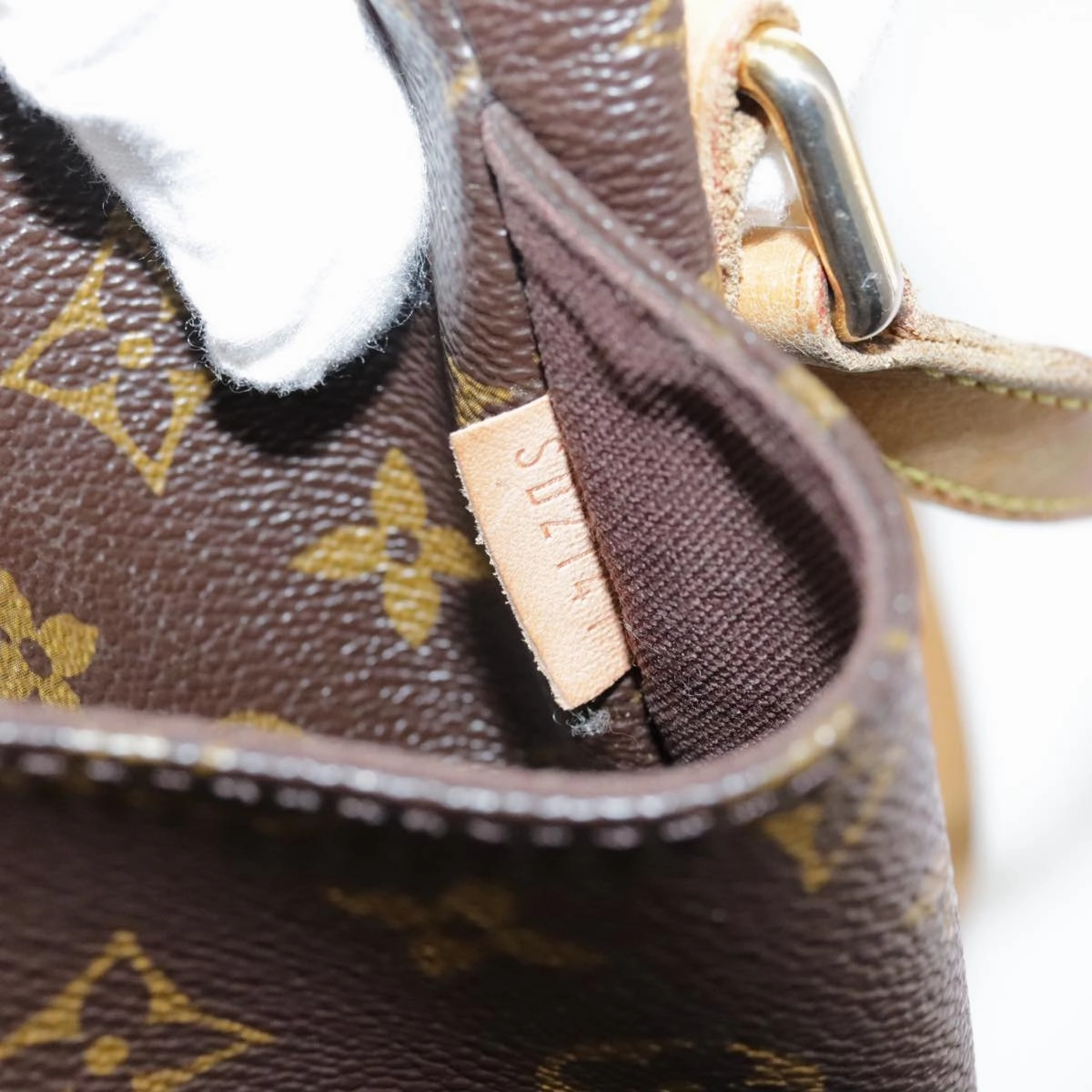 LOUIS VUITTON Monogram Menilmontant PM Shoulder Bag M40474 LV hk1935