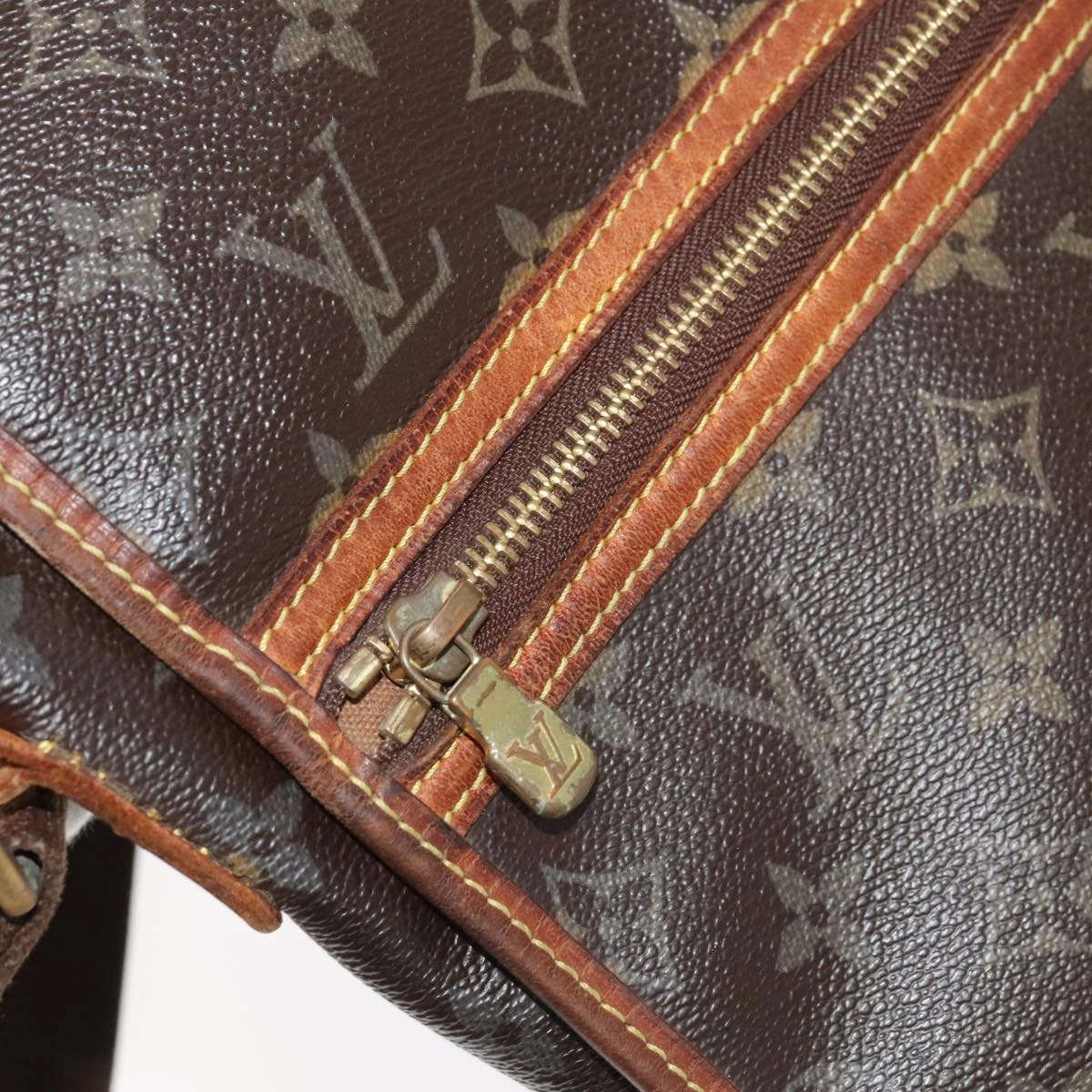 LOUIS VUITTON Monogram Messenger BosphoreGM Shoulder Bag M40105 LV bs20929