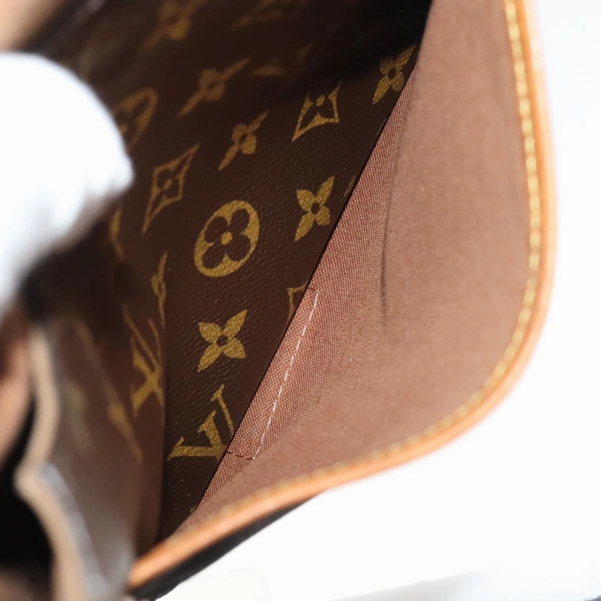 LOUIS VUITTON Monogram Messenger BosphoreGM Shoulder Bag M40105 LV bs20929