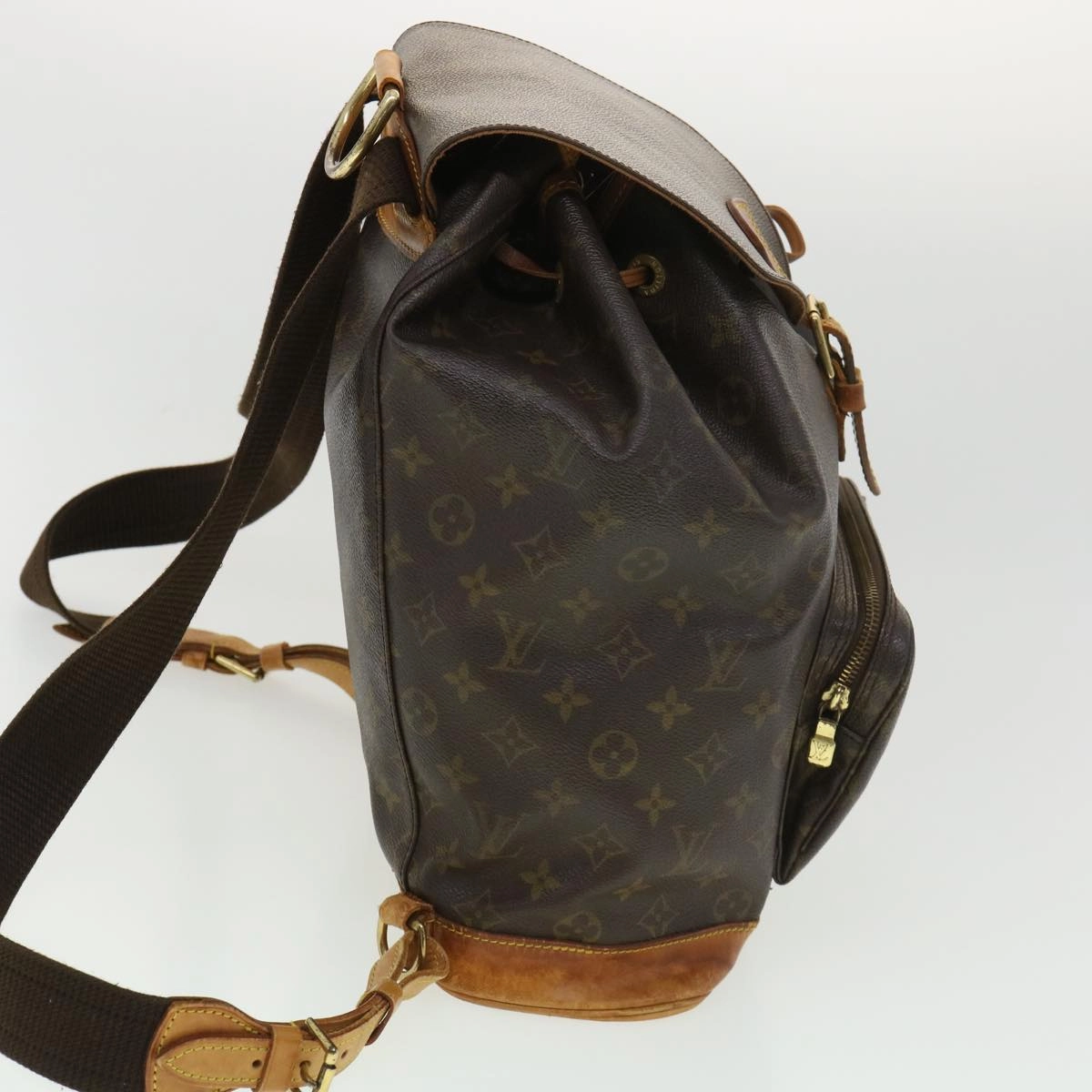 LOUIS VUITTON Monogram Montsouris GM Backpack M51135 LV 39264