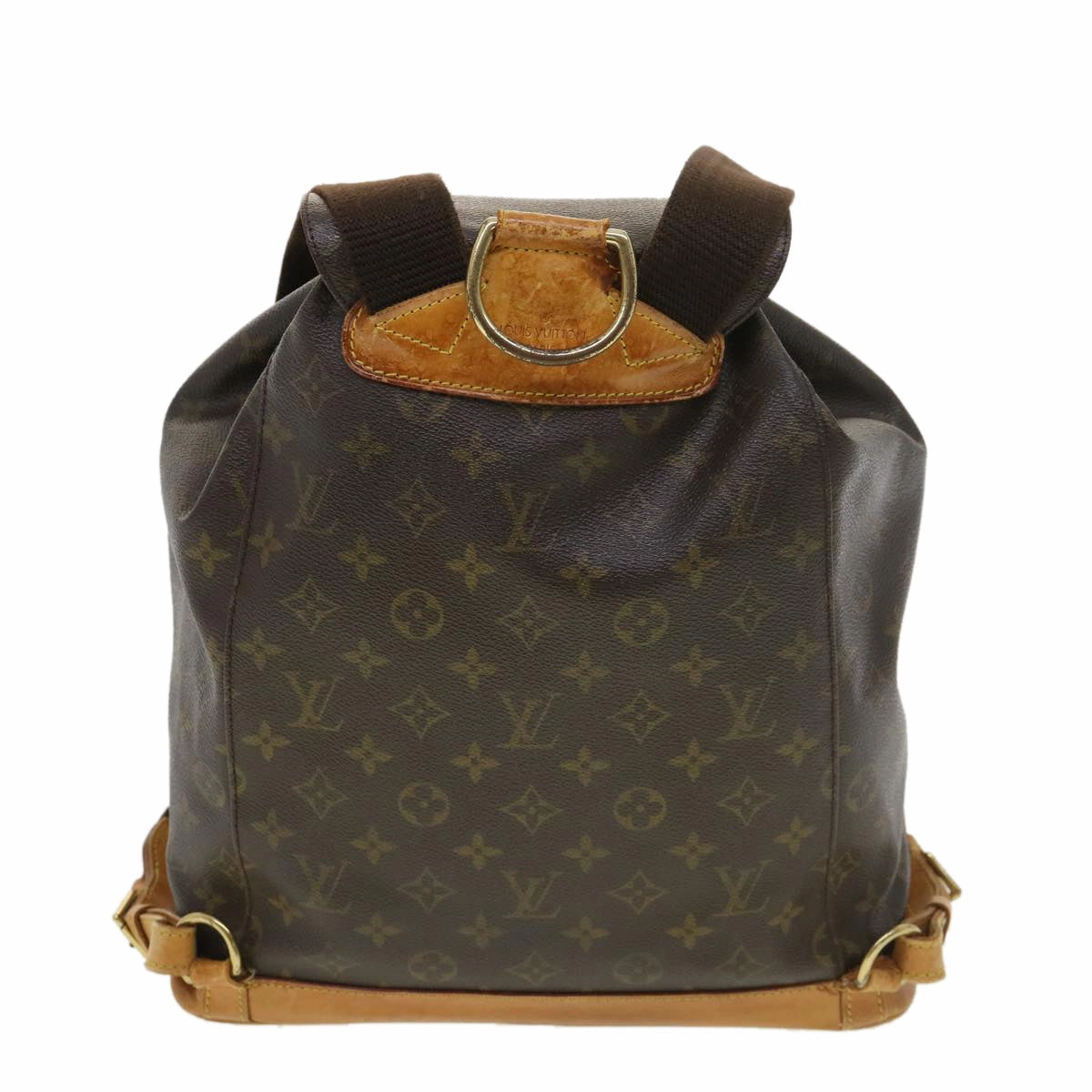 LOUIS VUITTON Monogram Montsouris GM Backpack M51135 LV 39264