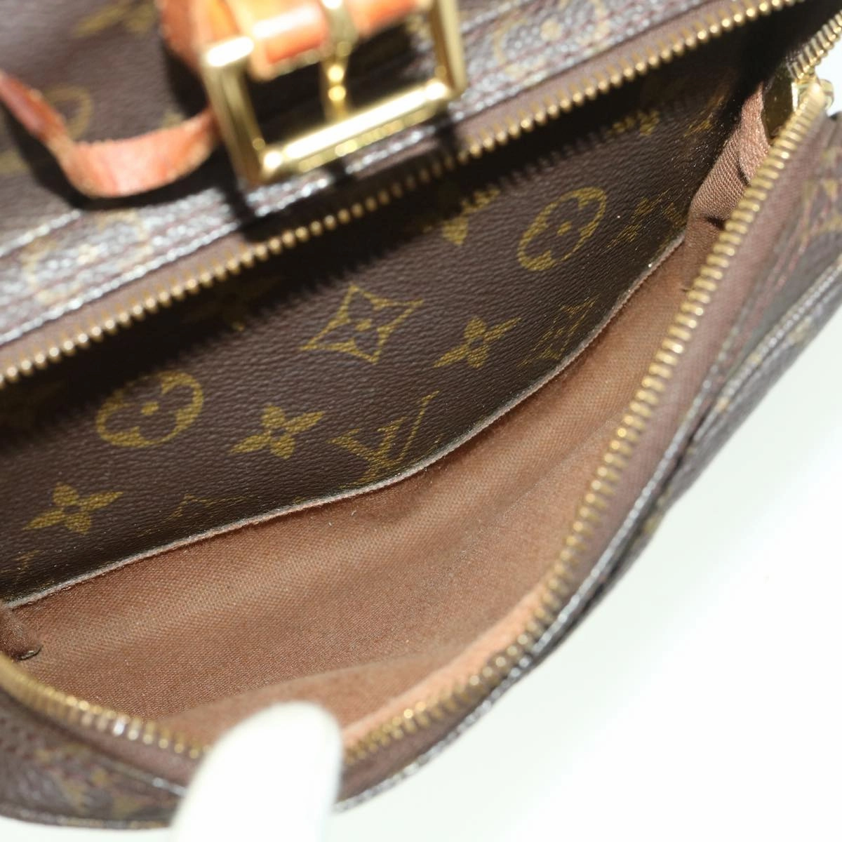 LOUIS VUITTON Monogram Montsouris GM Backpack M51135 LV 39264